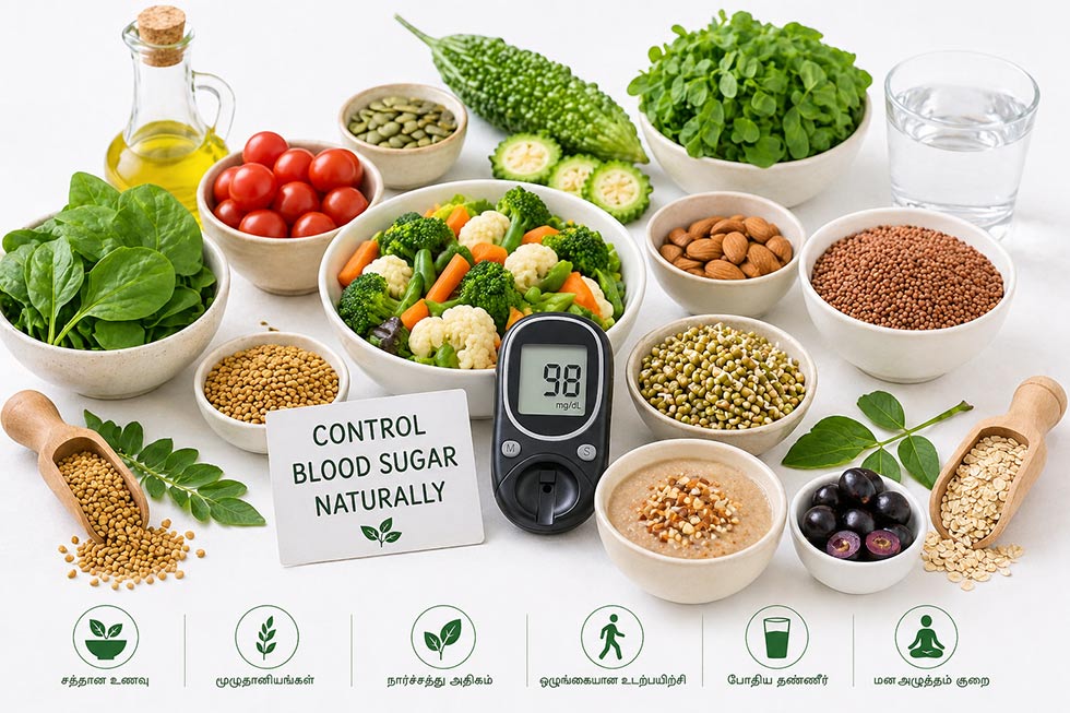 blood sugar control tips tamil