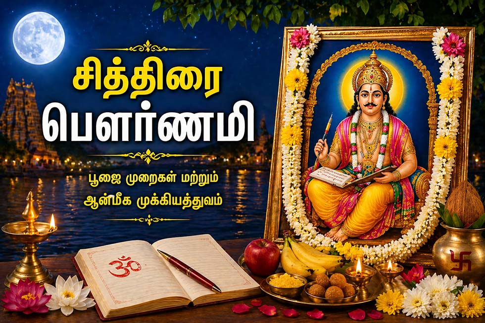 சித்திரை பௌர்ணமி பூஜை முறைகள் மற்றும் ஆன்மீக முக்கியத்துவம்