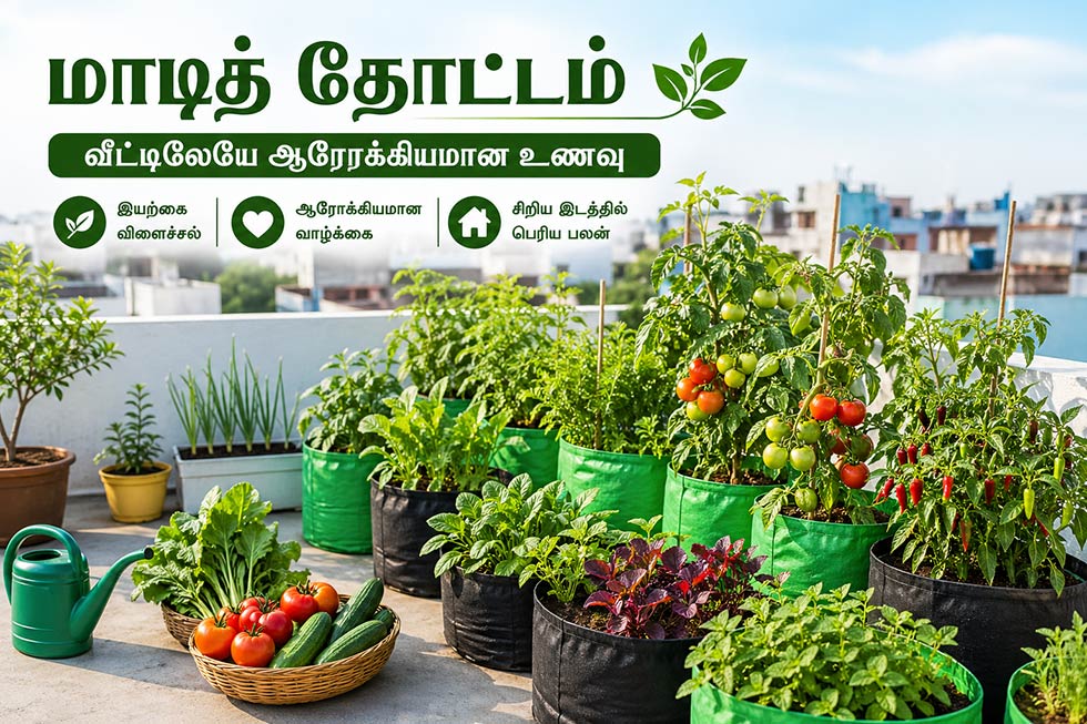 terrace vegetable garden india rooftop organic farming