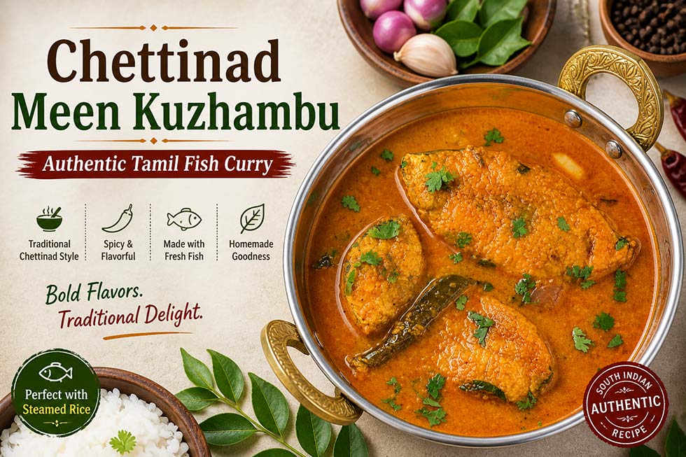 traditional chettinad fish curry recipe Tamil